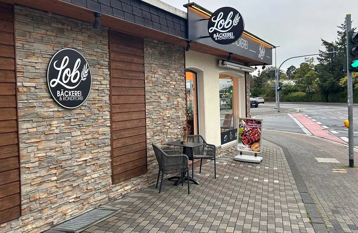 Filiale der Bäckerei Lob in Bergisch Gladbach-Hebborn (Reuterstraße)