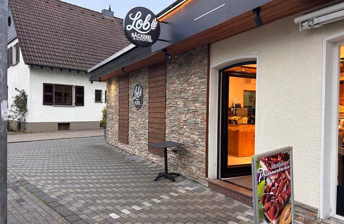 Filiale der Bäckerei Lob in Bergisch Gladbach-Hebborn (Reuterstraße)